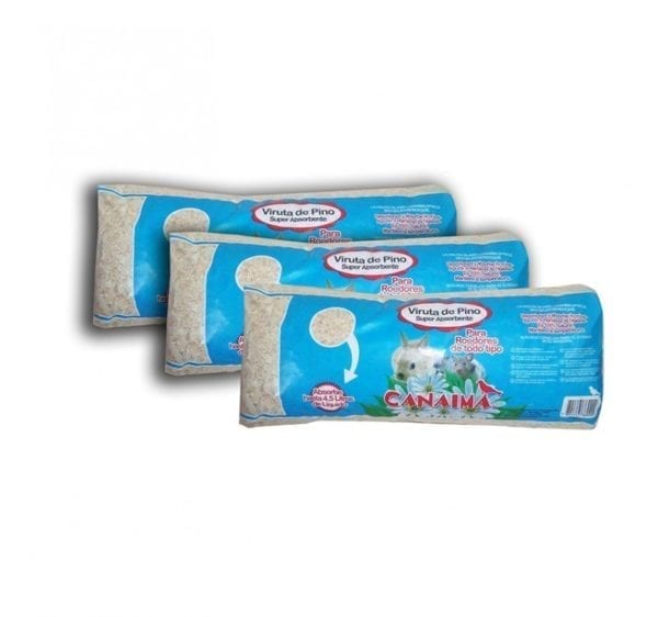 Viruta de Pino Canaima 800gr Display 10 unidades