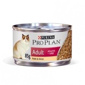 Pro Plan Lata Cat Adult Pollo & Arroz 85 gr x 24 unidades