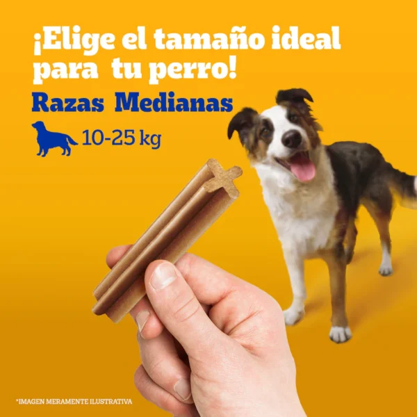 Caja Dentastix Unidades Razas Medianas 10 Unidades 180 GR - Imagen 3