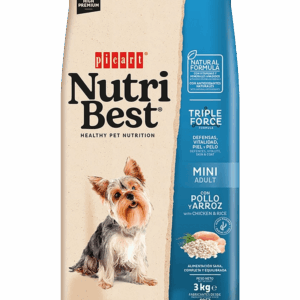 Nutribest Dog Mini Adult Chicken & Rice 10 KG