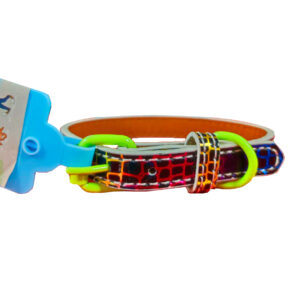Collar 2.5 cm Holografico Negro (75102)