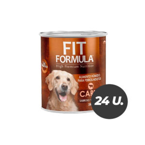 Lata Fit Fórmula Perro Carne 280GR Display 24 Unidades