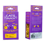 Cats Snack Galletas Rellenas Atún Queso 80 GR (CK1002)