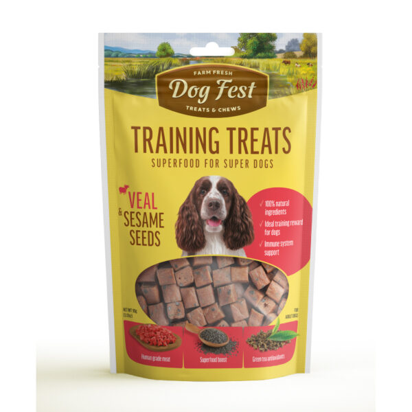 Snack Perro Dog Fest Ternera Semillas de Sésamo 90 GR