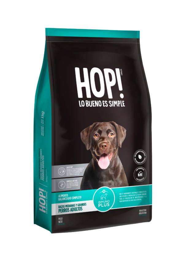Hop Perro Adulto Raza Mediana Grande 21+3 KG