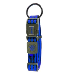 Collar para Perro Doco Talla M Reflectante Azul (DCV006-15M)