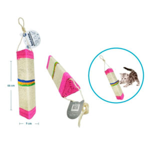 Rascador Triangular Colores Gatitos (66472)
