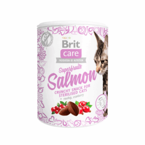 Snack Brit Care Cat Super Fruits Salmon 100G(1449)