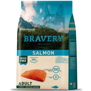 Bravery Salmón Adulto Large Medium Breed 4KG