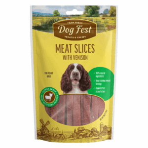 Snack Dog Fest Rebanadas de Venado 90 GR