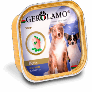 Gerolamo Perro Pate Carne 300 GR Unidad
