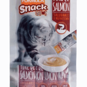 Fit Formula Gato Snack Puré de Salmón 4x15 GR