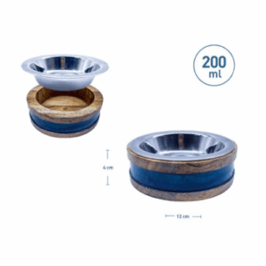 Plato Madera Acero Wooden Dinner 16 cm 700 ml (78869)