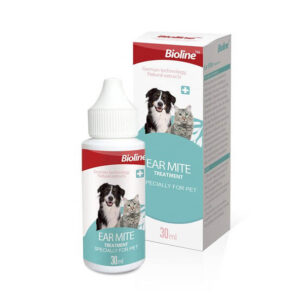 Bioline Aceite Para Ácaros de Oído Perro y Gato 30ml (2190)
