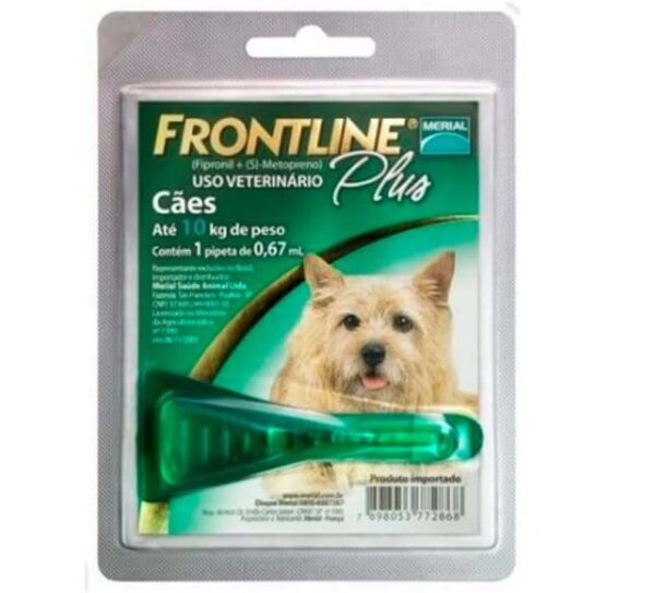 Pipeta Frontline Plus 2 a 10 KG 0.67ml