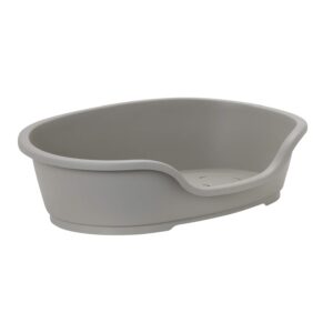 Cama Rígida Mascotas Gris Talla XXL 82x121 cm (79270)