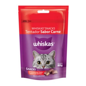Whiskas Caja Snack Carne 12 x 80 GR