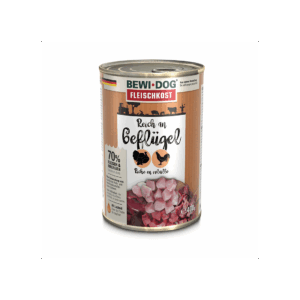 Lata BewiDog Rico en Aves 400 GR
