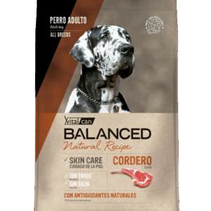 Vitalcan Balanced Natural Recipe Perro Cordero 15 KG