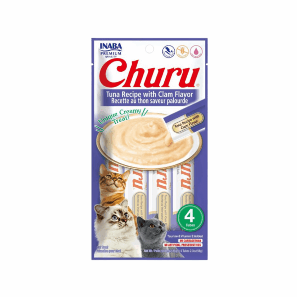 Churu Cat Tuna Recipe With Clam 56 GR (USA664)