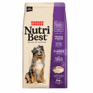 Nutribest Dog Adult 7+ Senior Chicken & Rice 3 KG