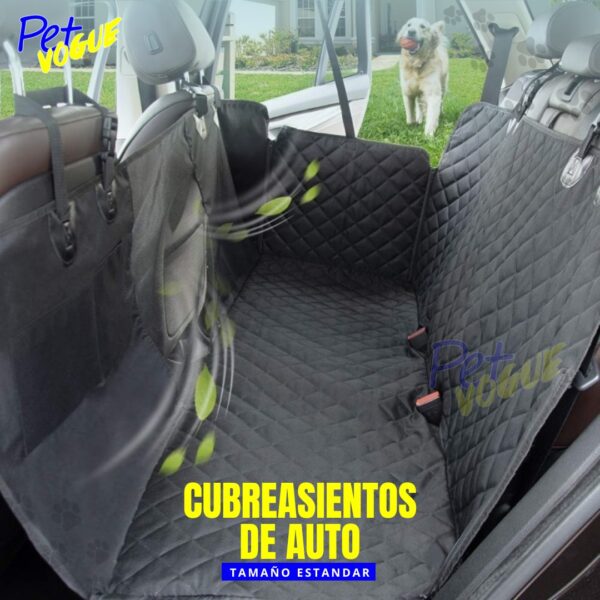Funda Cubre Asiento Autos Mascotas Para Vehículos (574) - Imagen 4