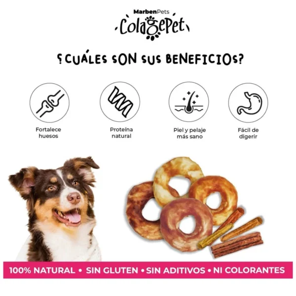 Snack Perro Sticks Colágeno Sabor Carne Tamaño L  (CL-BL) - Imagen 3
