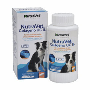 NutraVet Colágeno UC II 30 Comprimidos