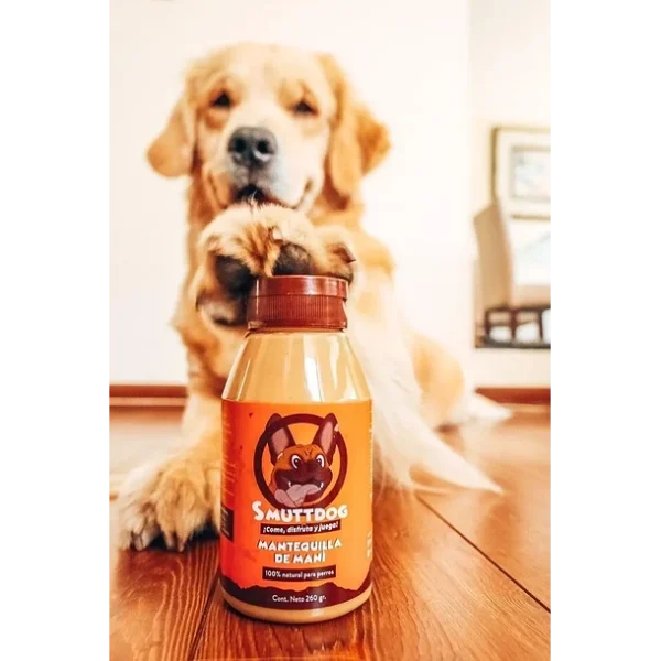 Snack Sabrosa Crema de Maní SmuttDog 260 GR - Imagen 2