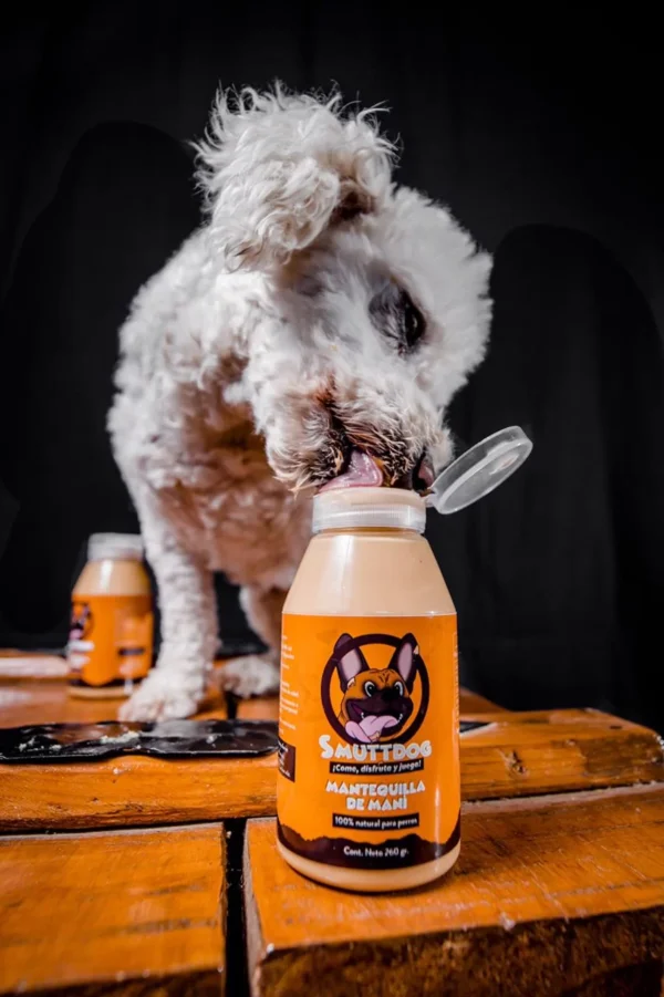 Snack Sabrosa Crema de Maní SmuttDog 260 GR - Imagen 3