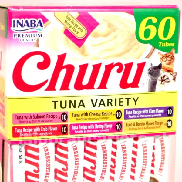 Caja Box Churu Cat Tuna Variedades  60 Unidades (USA681) - Imagen 2