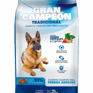 Gran Campeón Perro Adulto Carne y Vegetales 21 + 3 KG