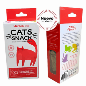 Galletas Cats Snack Cangrejo & Hierba Gatera (CK1026)
