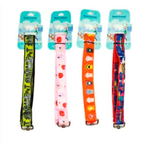 Collar Mascotas Diseños Varios 3 cm x50-62cm (73740)
