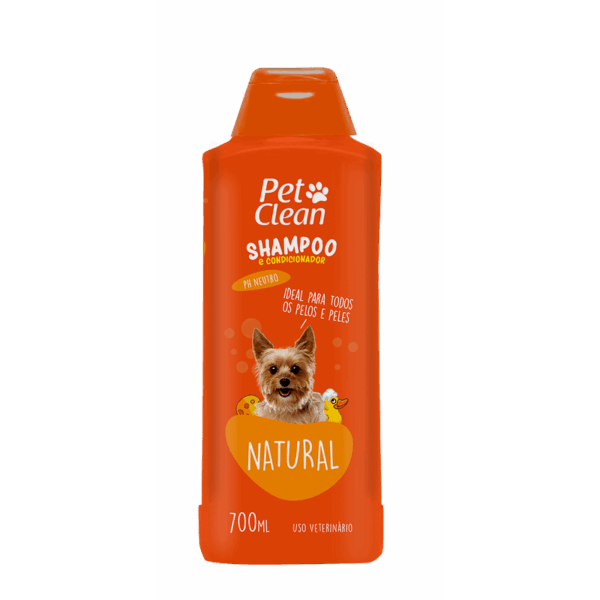 Shampoo & Acondicionador Natural 700 ml Pet Clean