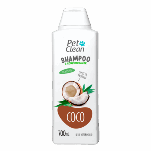 Shampoo & Acondicionador Coco 700ml Pet Clean