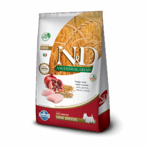 N&D Perro Adult Ancestral Frango Adulto Raza Pequeña 2.5 KG