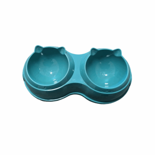 Plato Doble Mascotas Orejitas Colores Surtidos (92730) Unidad - Imagen 4