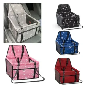 Transportador Mascotas Auto Colores Diseños Varios