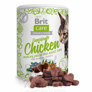 Snack Brit Cat Super Fruits Chicken 100 GR (1432)