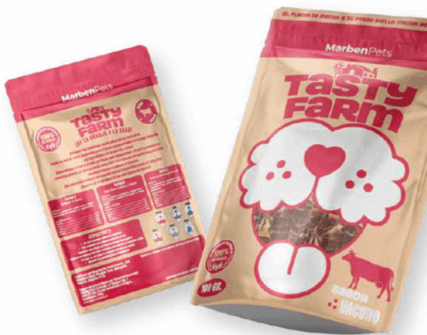 Snack Perro Tasty Farm Papa Dulce Envuelta en Vacuno 100 GR (TF1032)