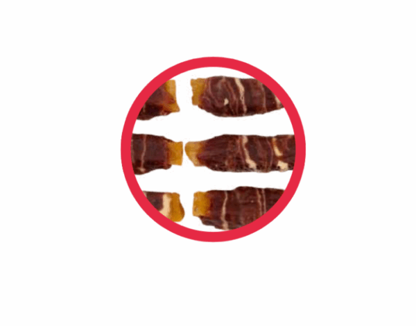 Snack Perro Tasty Farm Papa Dulce Envuelta en Vacuno 100 GR (TF1032) - Imagen 2