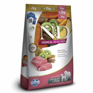 N&D Tropical  Medium Adulto Suino 12KG