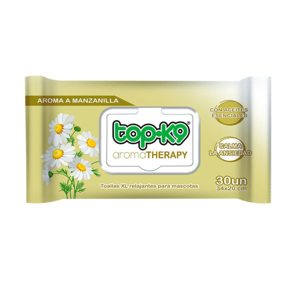 Toallitas Húmedas Therapy Manzanilla 30 Unidades Top K09