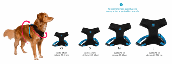 Arnés Mascotas ZeeDog H3D Mesh Plus Talla XS (607935) - Imagen 2