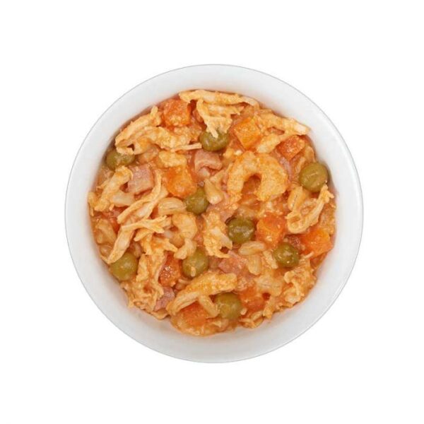 Húmedo Tiki Dog Chicken and Shrimp Paella Recipe broth 85 gr - Imagen 4