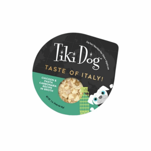 Húmedo Tiki Dog Chicken Pasta Carbonara 85 gr