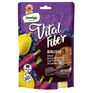 Snack dental para Perro Vital FIber Brush Pera 5 Unidades (10103)