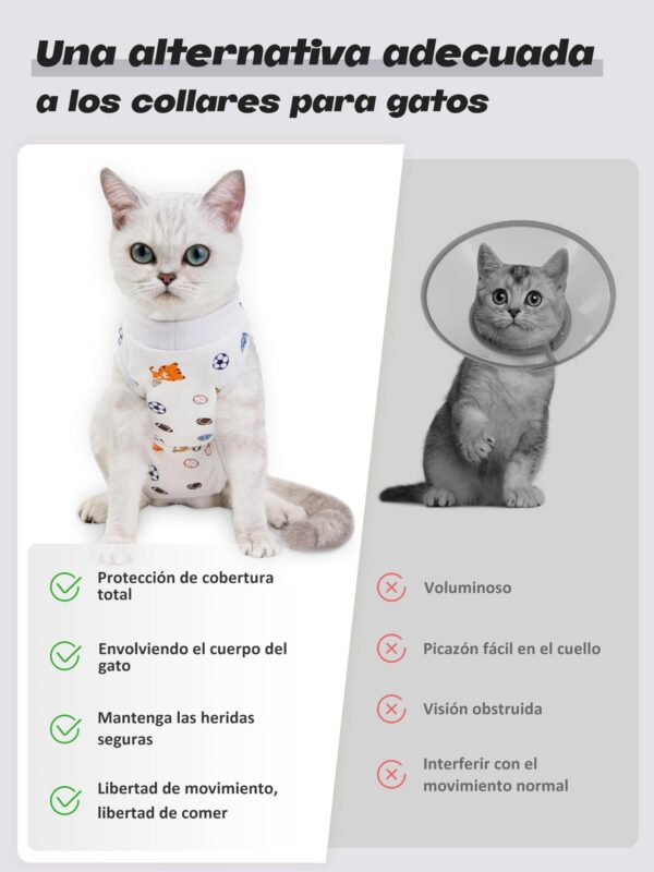 Body para Gatos Talla M (DGA4-M) - Imagen 3