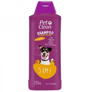 Shampoo y Acondicionador Pet Clean 5 en 1 700 ml